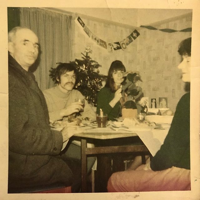 Sheila Finneran w/ her Dad, Mum, brother Peter